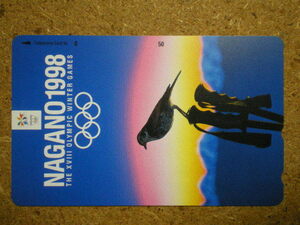 naga・271-3334　長野オリンピック　長野五輪　未使用　50度数　テレカ