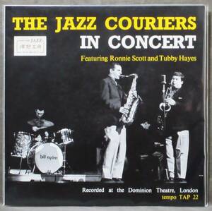 (LP) 未使用 澤野工房 TUBBY HAYES [THE JAZZ COURIERS IN CONCERT] タビー・ヘイズ/Ronnie Scott/TEMPO(英)原盤1958年/MONO/TAP22/新品