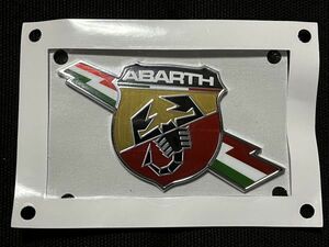 アバルト純正 ABARTH エンブレム アバルト公式 500 595 695 フィアット FIAT 500 パンダ プント 124