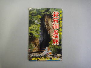 ねＲ-174　ポストカード　特別天然記念物　秋芳洞の探勝　８枚