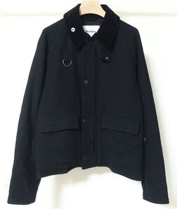 20AW BARBOUR バブアー BEAMS F 別注 SPEY BLACK WOOL MALLALIEUS ウール スペイ ジャケット 38 黒