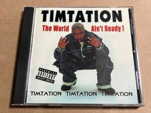 CD TIMTATION / THE WORLD AIN’T READY 78329703052 STONE ENTERTAINMENT G-RAP G-LUV ケーススレ