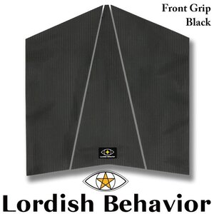 ■Lordish Behavior■LB デッキパッド Front grip [Black] フロント用 3Piece／ローディッシュビヘイビア