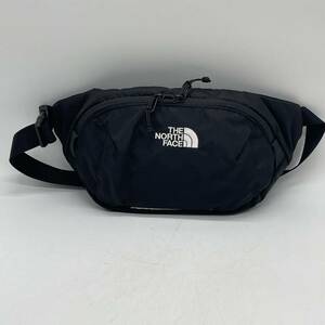 ★BN500●THE NORTH FACE ノースフェイス TNFロゴ刺繍 ウエストポーチ ボディーバッグ NM71902 ブラック