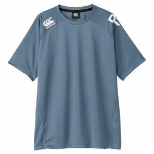 ●送料390円可能商品 カンタベリー CANTERBURY 新品 メンズ 吸汗速乾 通気性 UVCUT ラグビー 半袖 Tシャツ [RP34084-20-L] 三 弐★QWER