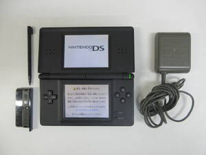 中古 ゲーム機 ニンテンドーDS Lite ジェットブラック ※通電のみ確認済 ／I