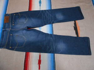 Lee RIDERS １０１ INDIGO JEANS MADE IN JAPAN カウボーイ バイカー チョッパーCOWBOY RODEO WESTERN WESTERNER HOTROD CHOPPER馬車BIKER