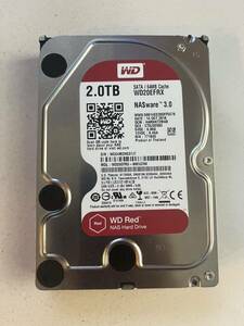 WD RED Western Digital HDD WD20EFRX 2TB 3.5インチ SerialATA 内蔵ハードディスク ハードディスク NAS ②