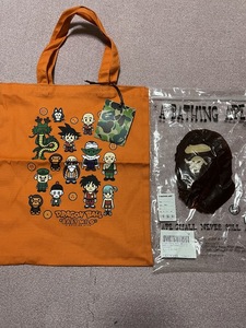 OG Vintage NIGO BAPE × Dragon Ball 　エイプ　ベイプ　ドラゴンボール　トートバッグ　バック　鳥山　Milo tote bag bathing ape