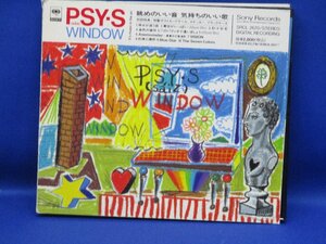 CD サイズ　PSY・S「ウィンドウ」 1993年盤　初回仕様　美品 付録のシール付き！レア！ 92926