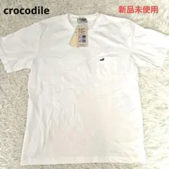 crocodile　クロコダイル　Tシャツ　白　L