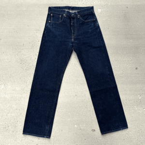 旧日本製 1955年モデル LEVI’S 501XX 55501-0017 W32(W31) L36 ビッグE ギャラ入 赤耳 50s 55 デニムパンツ ジーンズ 50155 MADE IN JAPAN