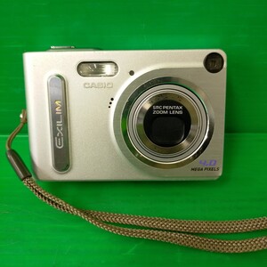 ZA559 CASIO EXILIM ZOOM EX-Z4 通電動作未確認です デジカメ シルバー カシオ コンパクトデジタルカメラ