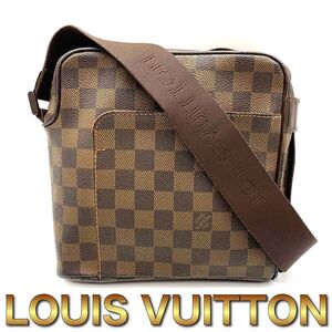 LOUIS VUITTON ルイヴィトン ダミエ オラフPM ショルダーバッグ メッセンジャー　メンズ　I89