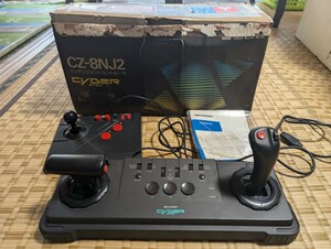 X68000 サイバースティック CZ-8NJ2 インテリジェントコントローラ シャープ 取説 　アスキースティック AS-7749-MX セット