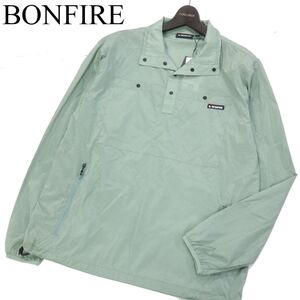 【新品 22SS】 BONFIRE ボンファイア 通年 軽量・撥水★ ナイロン プルオーバー ジャケット Sz.M　メンズ アウトドア　I3T00915_8#O