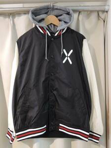 X-LARGE エクストララージ HOODED VARSITY JACKET新作スタジャン 送料込　値下げしました！