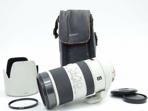 ●○SONY SAL70400G2 70-400mm F4-5.6 G SSM II カメラレンズ 超望遠 ズーム Aマウント ソニー ケース付○●028105002Jm○●