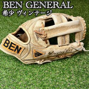 BEN GENERAL ベン ゼネラル WinningWay ウイニングウェイ 硬式 軟式 ヴィンテージ グローブ 内外野手 右利き BG-3300H 中学生 高校生 大人