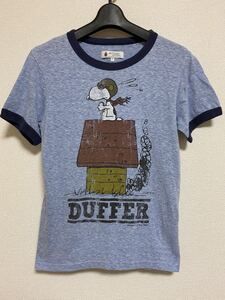 DUFFER / スヌーピーTシャツ　レディース