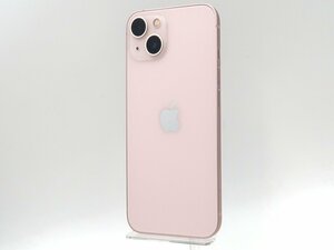 ◇【au/Apple】iPhone 13 128GB SIMフリー MLNE3J/A スマートフォン ピンク　ネットワーク利用制限△