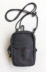 ★美品★ ブリーフィング BRIEFING ショルダーバッグ AT-BOX POUCH BLK