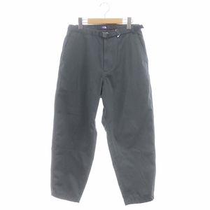 未使用品 ノースフェイス パープルレーベル Chino Wide チノパン ワイドパンツ ジッパーフライ 30 チャコールグレー NT5412 ■OS メンズ