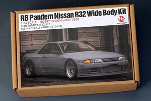 ホビーデザイン HD03-0509 1/24 RB Pandem ニッサン R32 ワイドボディキット(タミヤ用) R32 キット