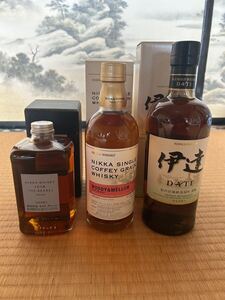 ニッカ サントリー SUNTORY ウイスキー　ウィスキー　伊達　だて　宮城峡蒸溜所　バレル　フロムザバレル　ウッディ&メロウ　宮城　限定　