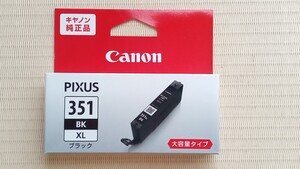 ★ BCI-351XLBK 大容量 ブラック 取付期限 2025.9 Canon 純正 インクタンク