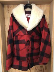 FILSON STYLE86 Packer coat 40 MACKINAW WOOL RED/BLACK パッカーコート　フィルソン　マッキーノ　ウール　赤/黒　アメリカ　USA