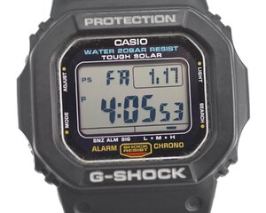 [中古品] 稼働品 【CASIO】 カシオ G-SHOCK G-5600E-1JF TOUGH SOLAR タフソーラー 動作OK 中古品