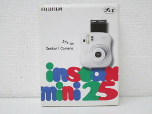 52/0 FUJIFILM チェキ instax mini 25 White 4547410096828