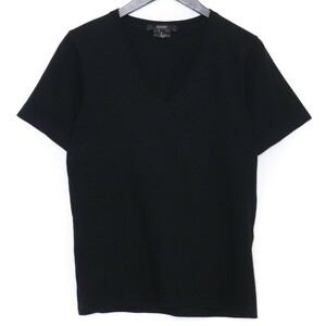 GUCCI VネックTシャツ Sサイズ ブラック グッチ 半袖カットソー s/s t-shirt tee