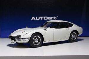 1/18 AUTOart Toyota 2000GT White トヨタ ホワイト 78753 オートアート Aa