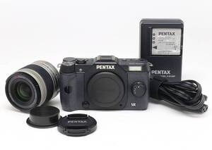 AB (良品) Pentax ペンタックス Q10 02 Standard Zoom レンズ kit ブラック 初期不良返品対応 領収書発行可能