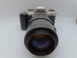 307 【美品】Pentax MZ-3 + Zoom Lens SMC Pentax-FA F:4-5.6 70-200mm フィルムカメラ 動作未確認