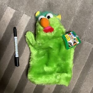 新品 レア sesamestreet ぬいぐるみ セサミストリート honker ホンカー ハンドパペット 人形 非売品 英会話