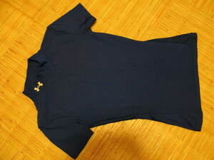 【used】UNDER ARMOUR（アンダーアーマー）半袖インナー（青）：YSMサイズ