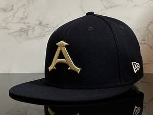 【未使用品】142QE★NEW ERA ニューエラ 59FIFTY×LMB モンクローバ・スティーラーズ Monclova Steelers コラボキャップ《Size 7・55.8㎝》