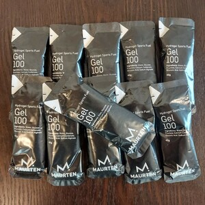 11袋 モルテン MAURTEN Gel100 ジェル100 フルマラソン ハーフマラソン ロードバイク 