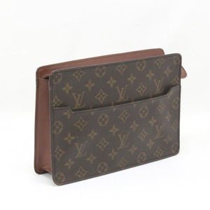 $$ LOUIS VUITTON ルイヴィトン モノグラム ポシェットオム セカンドバッグ M51795 傷や汚れあり