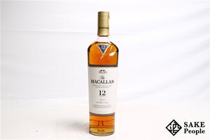 ◇1円～ ザ・マッカラン 12年 シングルモルト ダブルカスク 700ml 40% スコッチ