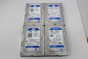 WestrenDigital WD10EZEX 1TB 3.5 HDD SATA 動作品 4個セット☆