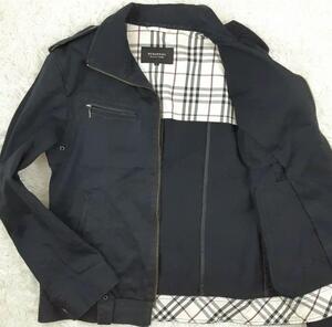 美品◎BURBERRY BLACK LABEL デニムジャケット ノバチェック