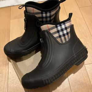 BURBERRY バーバリー　レインブーツ　36