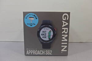 ◆未使用 GARMIN(ガーミン) 限定 防水 GPS ゴルフウォッチ/ゴルフナビ APPROACH S62 ブラック ゴルフ機能×スマートウォッチ アプローチ