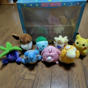 中古★TOMMY限定ポケモンぬいぐるみギフトボックス