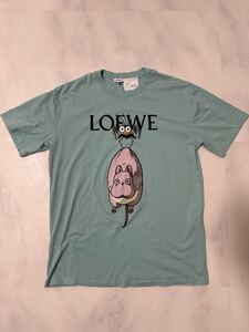 【1円　売り切り】断捨離　LOEWE ロエベ Tシャツ 千と千尋の神隠し サイズ　XS ジブリ