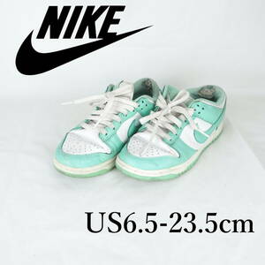 MK0487*NIKE*ナイキ*レディーススニーカー*US6.5-23.5cm*パステルグリーン